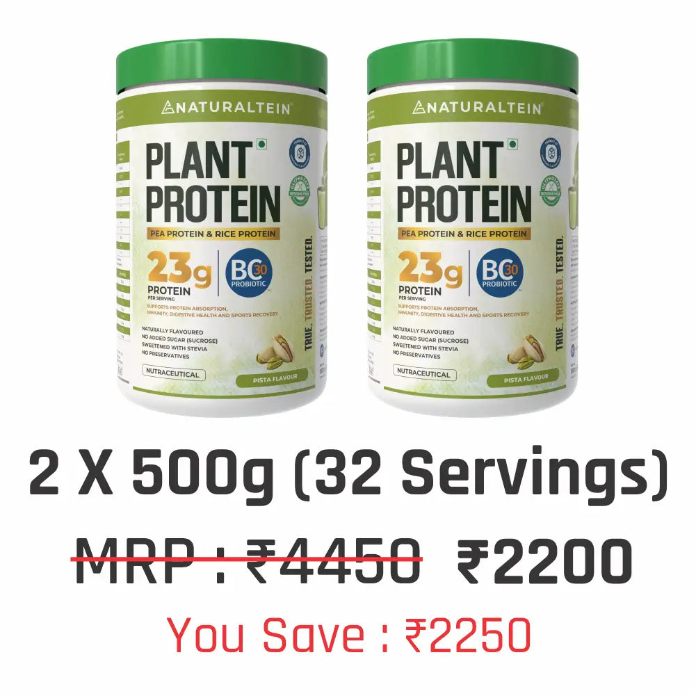 100% Natural Plant Protein
