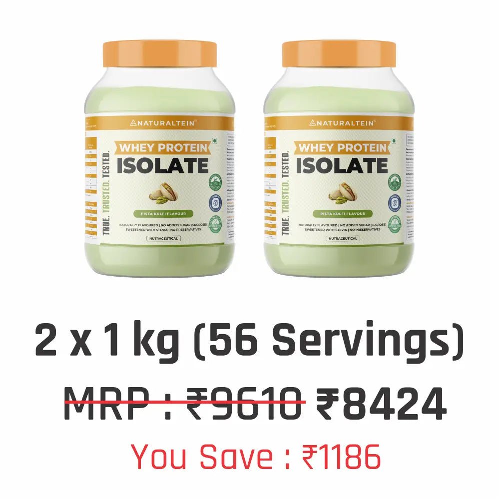 100% Natural Whey Protein Isolate