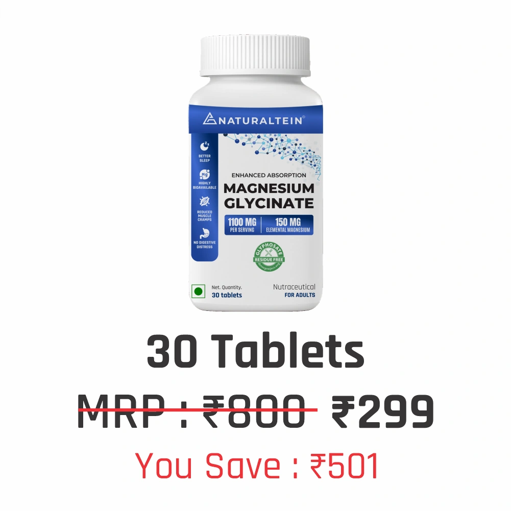 100% Pure Magnesium Glycinate Pro