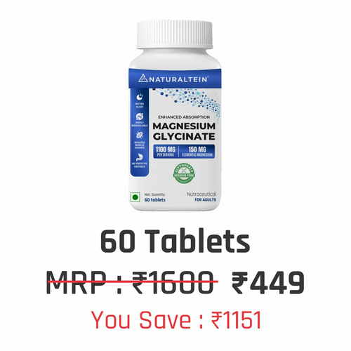 100% Pure Magnesium Glycinate Pro