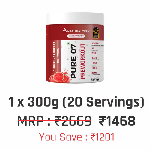 NATURALTEIN Pure 07 Preworkout