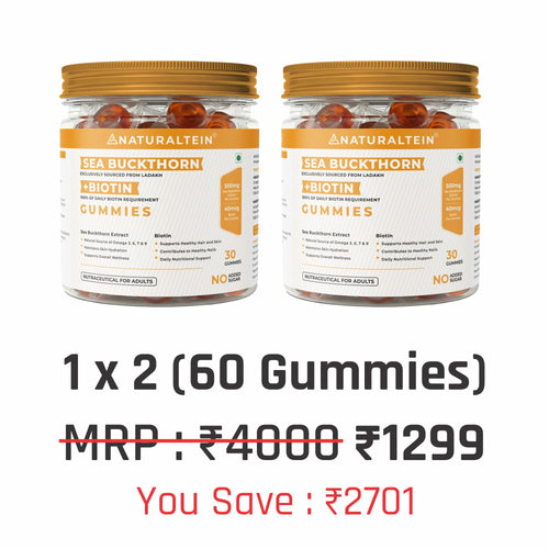 Sea Buckthorn + Biotin Gummies