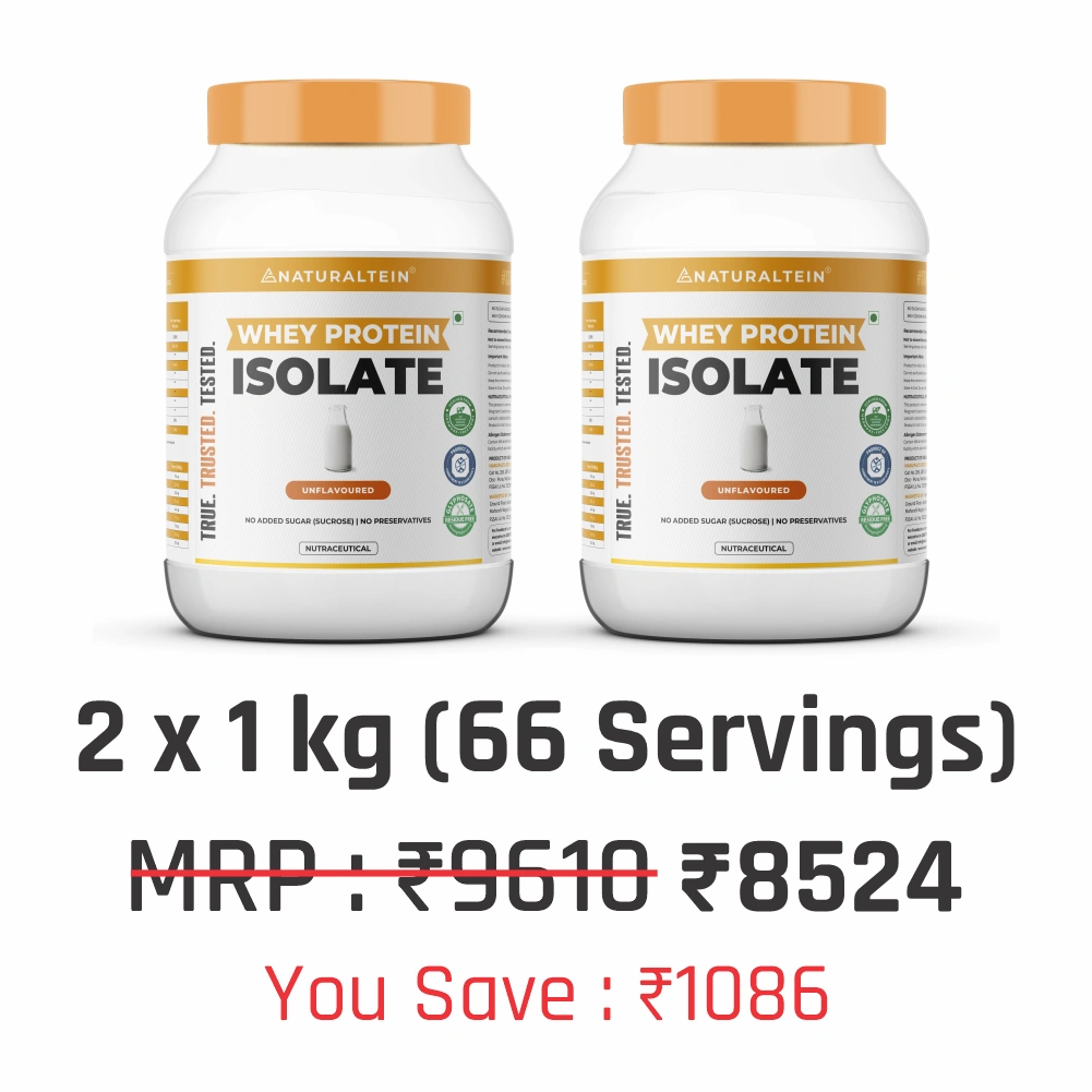 100% Natural Whey Protein Isolate