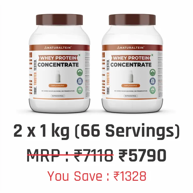 100% Natural Whey Protein Concentrate