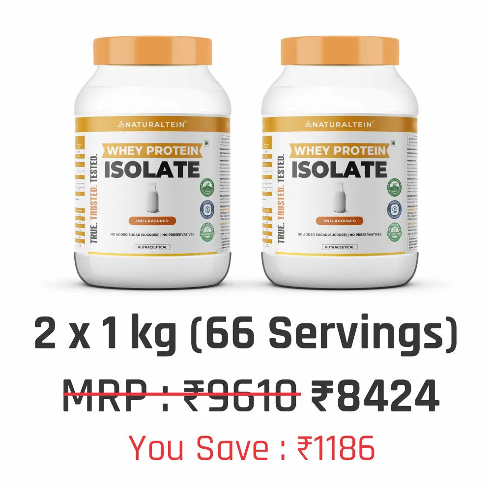 100% Natural Whey Protein Isolate