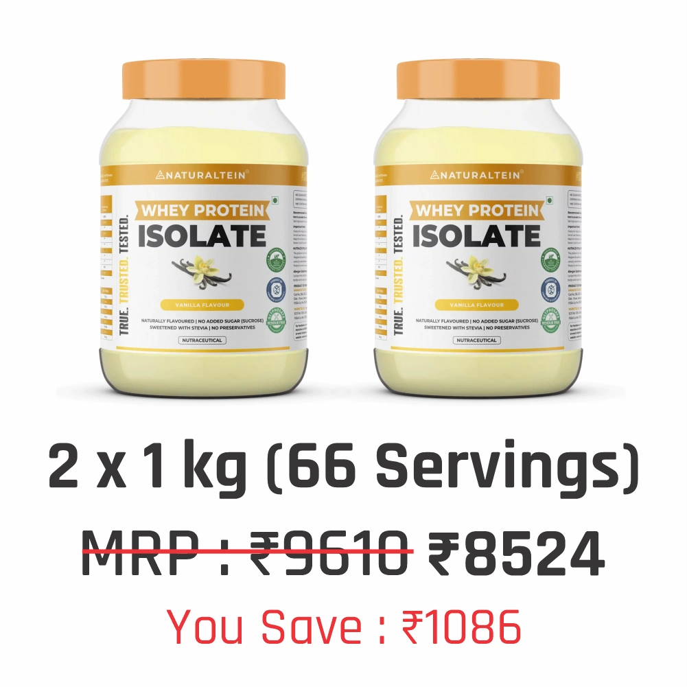 100% Natural Whey Protein Isolate