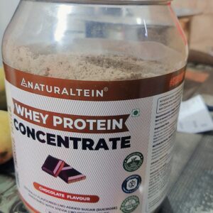 NATURALTEIN – 100% Natural Whey Protein Concentrate – Chocolate (21.8 g Protein)