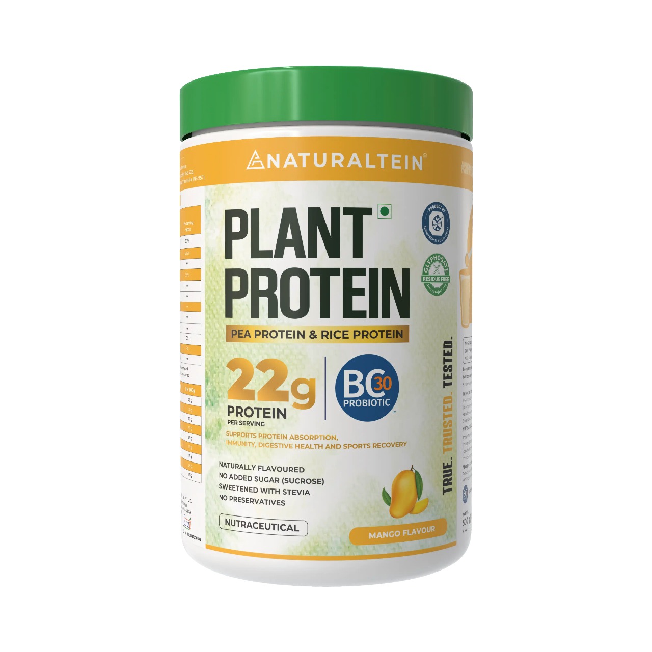 Whey Protein Isolate – Mango Flavour